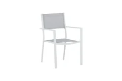 2er Set - Gartenstuhl Karibik aus Aluminium/Textilene