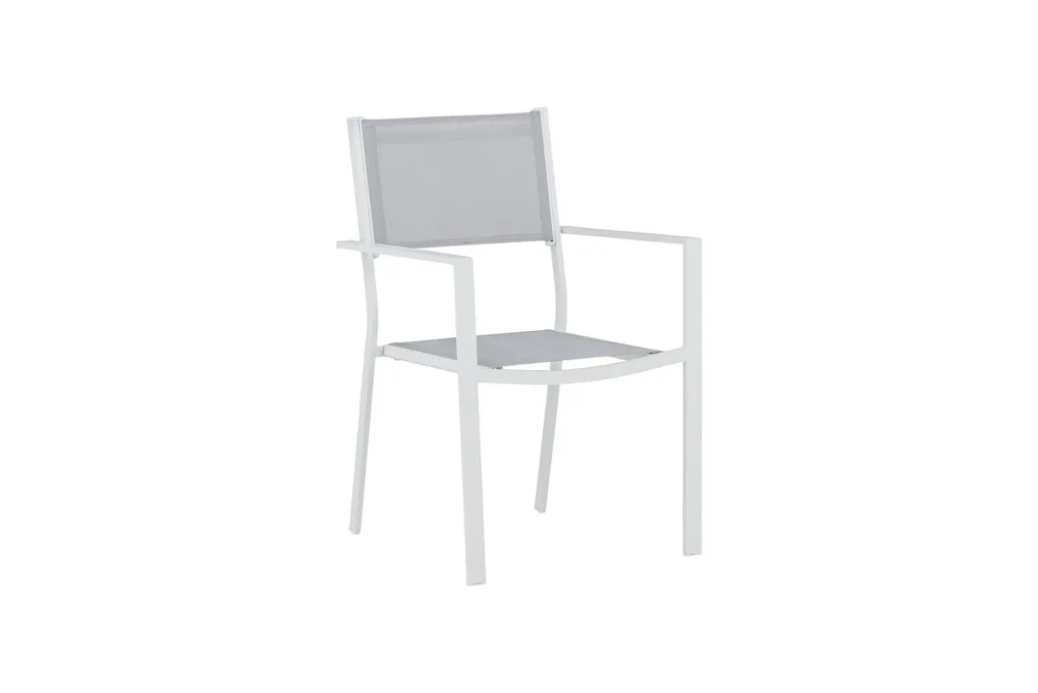 2er Set - Gartenstuhl Karibik aus Aluminium/Textilene