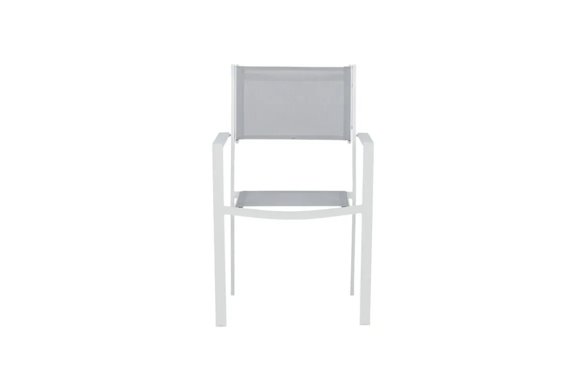 2er Set - Gartenstuhl Karibik aus Aluminium/Textilene