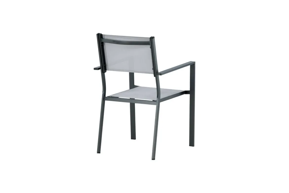 2er Set - Gartenstuhl Karibik aus Aluminium/Textilene