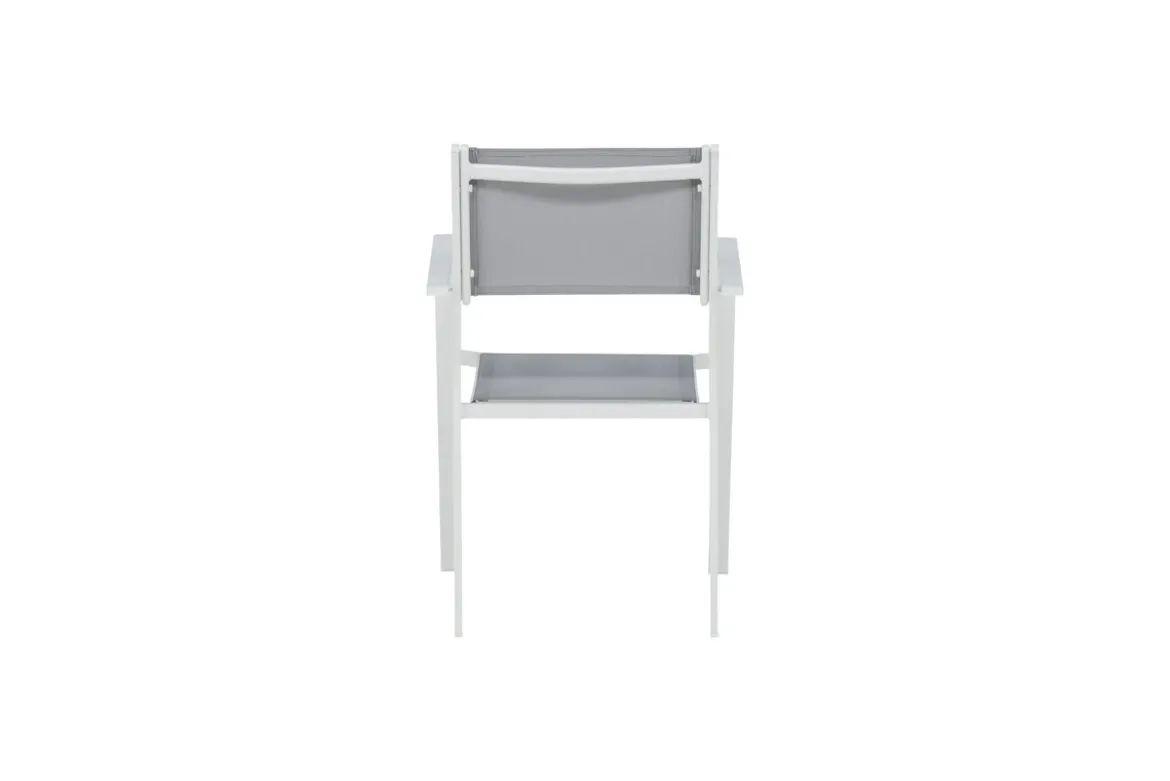 2er Set - Gartenstuhl Karibik aus Aluminium/Textilene