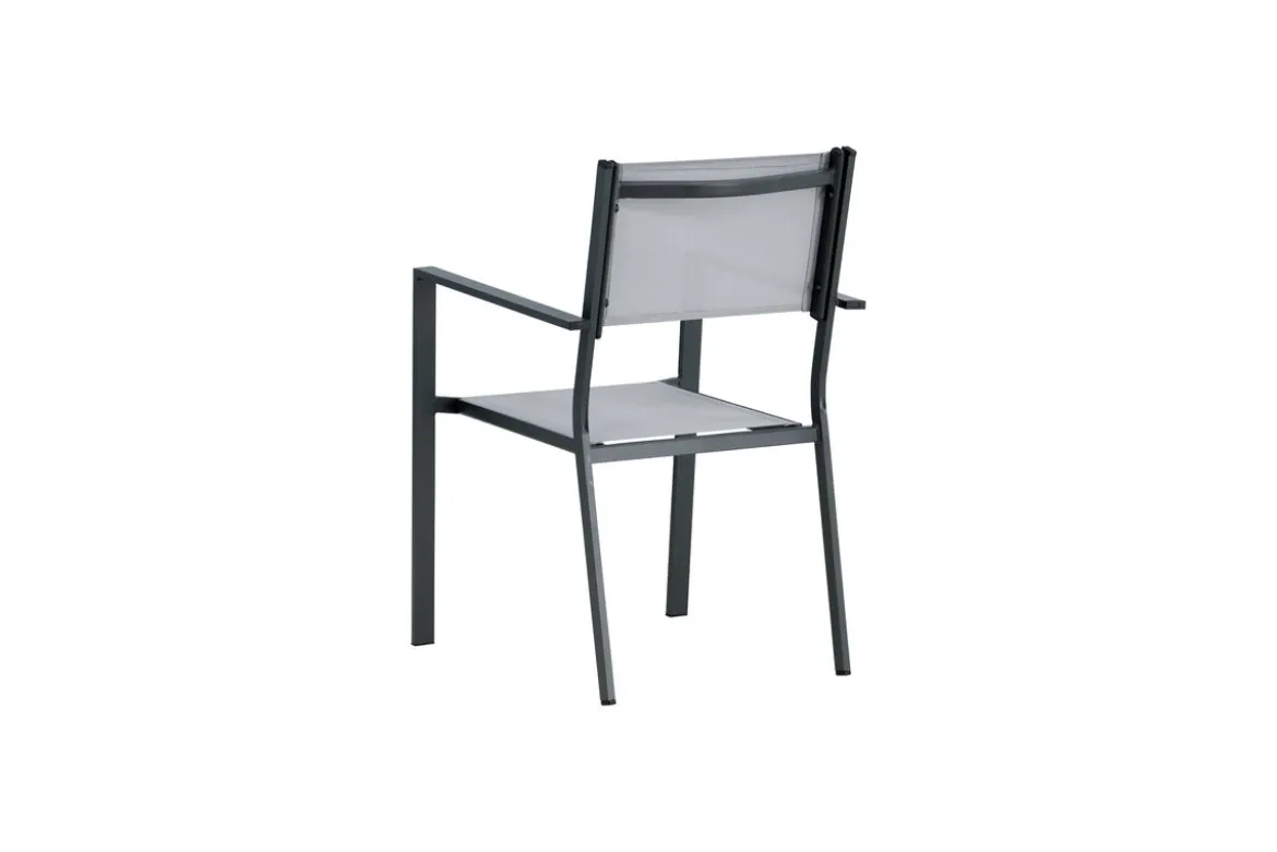 2er Set - Gartenstuhl Karibik aus Aluminium/Textilene