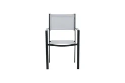 2er Set - Gartenstuhl Karibik aus Aluminium/Textilene
