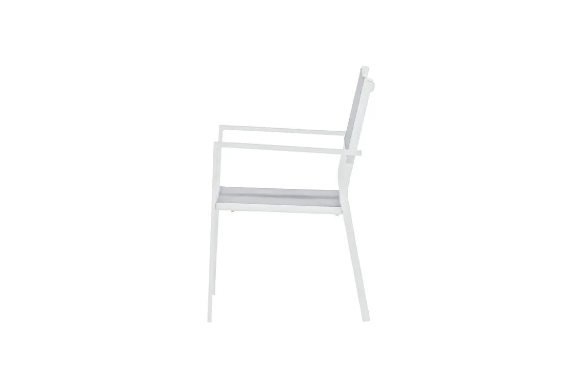 2er Set - Gartenstuhl Karibik aus Aluminium/Textilene