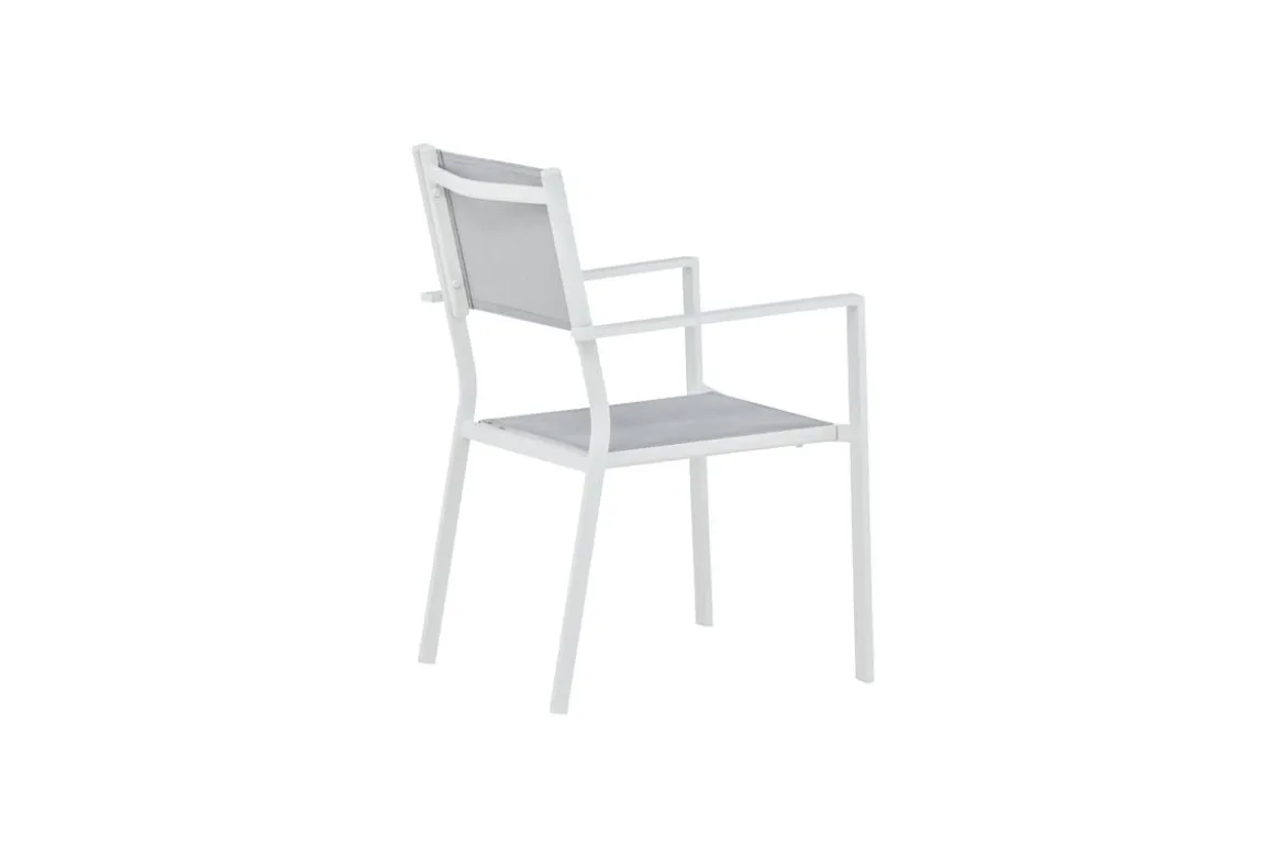 2er Set - Gartenstuhl Karibik aus Aluminium/Textilene