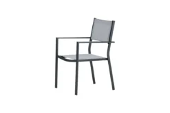 2er Set - Gartenstuhl Karibik aus Aluminium/Textilene