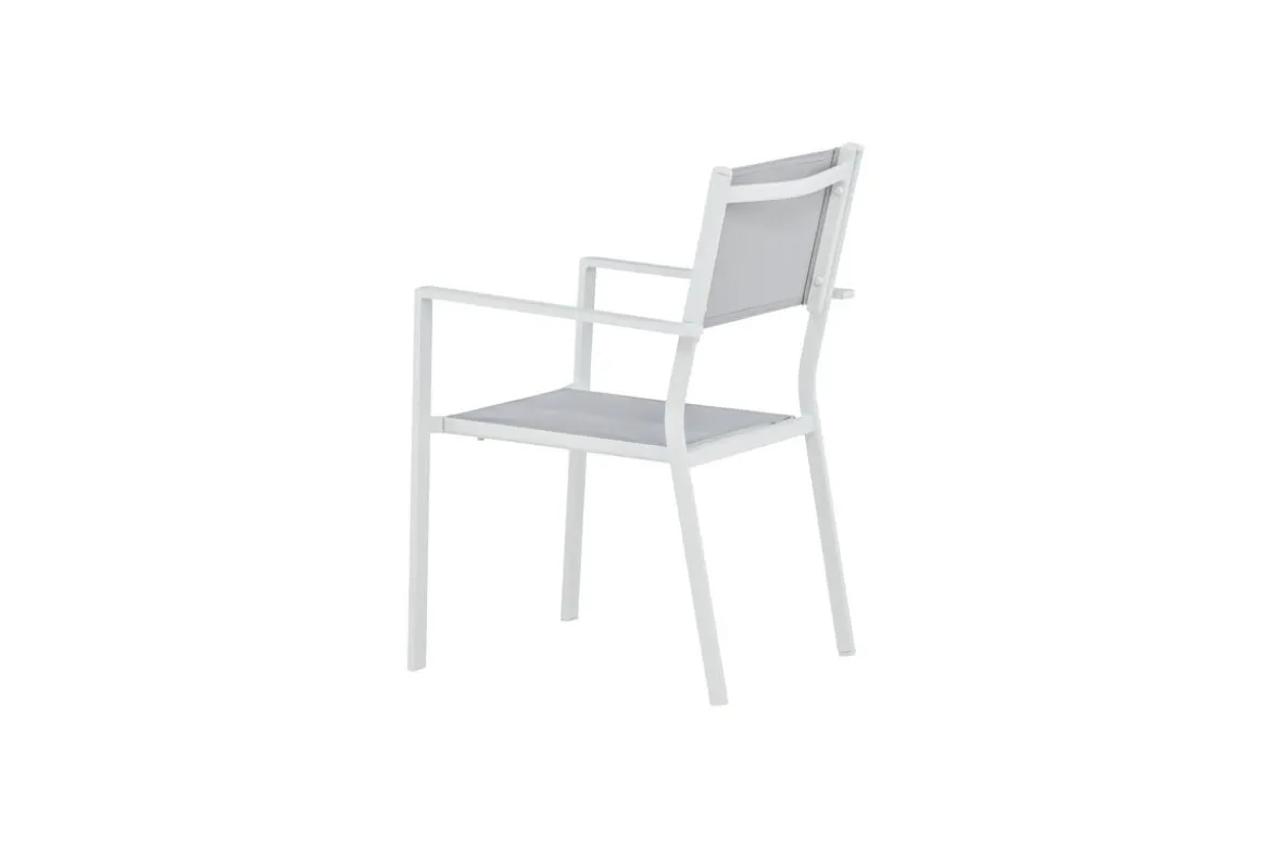 2er Set - Gartenstuhl Karibik aus Aluminium/Textilene