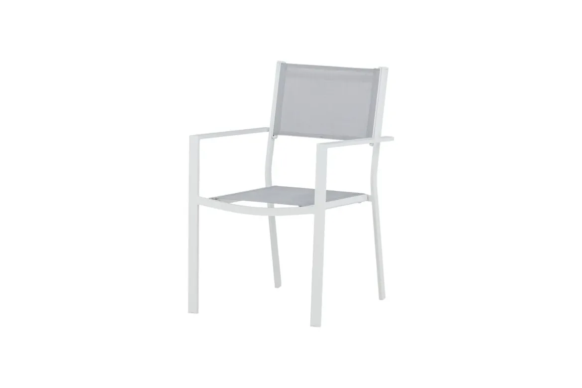 2er Set - Gartenstuhl Karibik aus Aluminium/Textilene