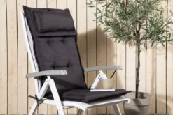 6er Set - Garten Stuhlkissen Siena aus Polyester in 4 Farben