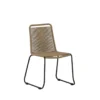 2er Set - Gartenstuhl Lina aus Metall/Polyester