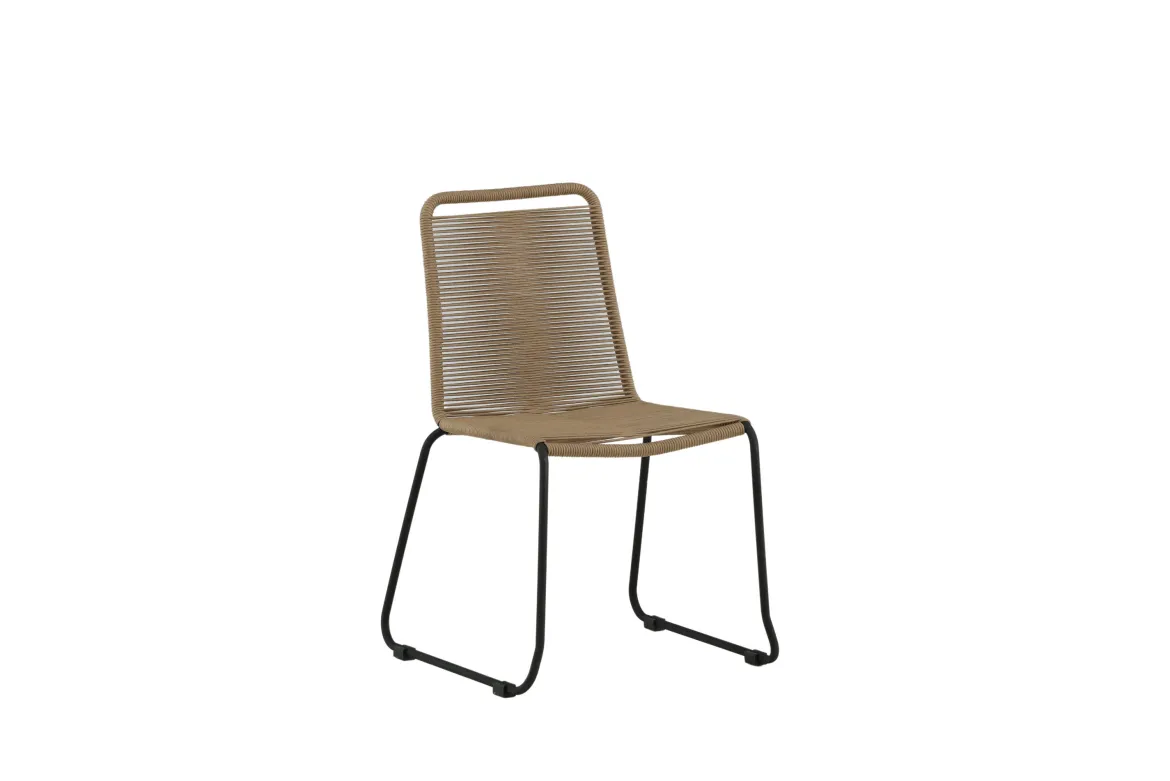 2er Set - Gartenstuhl Lina aus Metall/Polyester