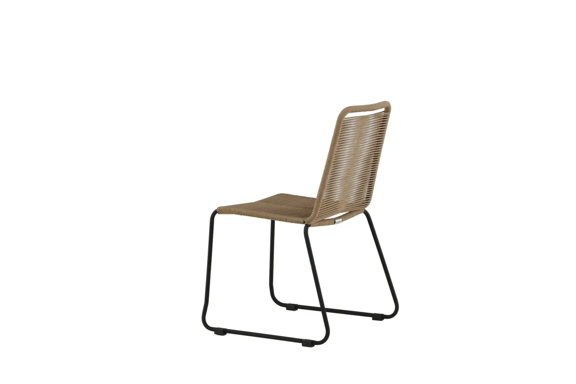 2er Set - Gartenstuhl Lina aus Metall/Polyester