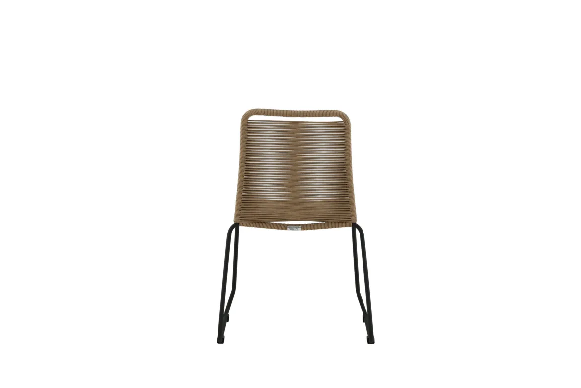 2er Set - Gartenstuhl Lina aus Metall/Polyester