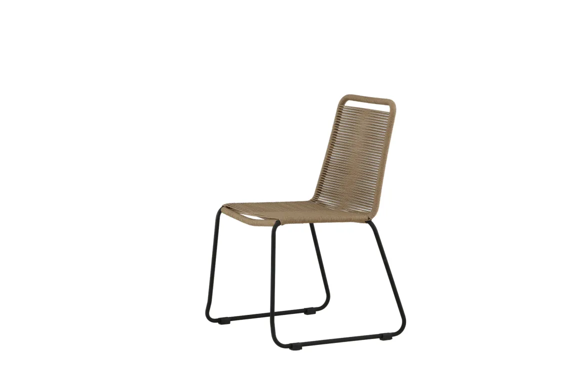 2er Set - Gartenstuhl Lina aus Metall/Polyester