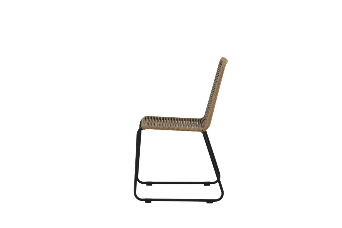 2er Set - Gartenstuhl Lina aus Metall/Polyester
