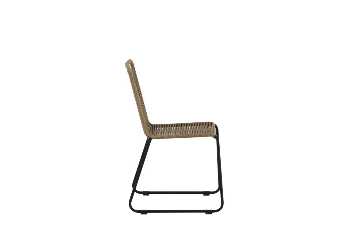 2er Set - Gartenstuhl Lina aus Metall/Polyester