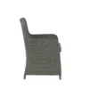 2er Set - Gartenstuhl London aus synthetischem Rattan
