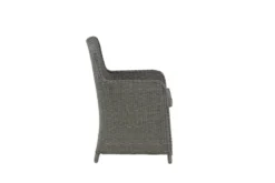 2er Set - Gartenstuhl London aus synthetischem Rattan