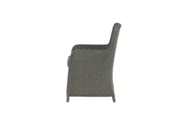 2er Set - Gartenstuhl London aus synthetischem Rattan