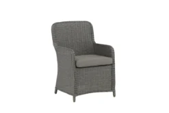 2er Set - Gartenstuhl London aus synthetischem Rattan