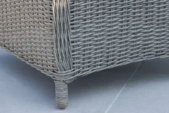 2er Set - Gartenstuhl London aus synthetischem Rattan