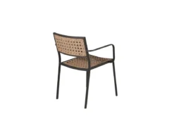4er Set - Gartenstuhl Marave aus Rattan inkl. Kissen