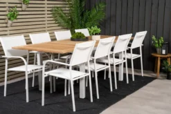 2er Set - Gartenstuhl Marena aus Textilene/Aluminium