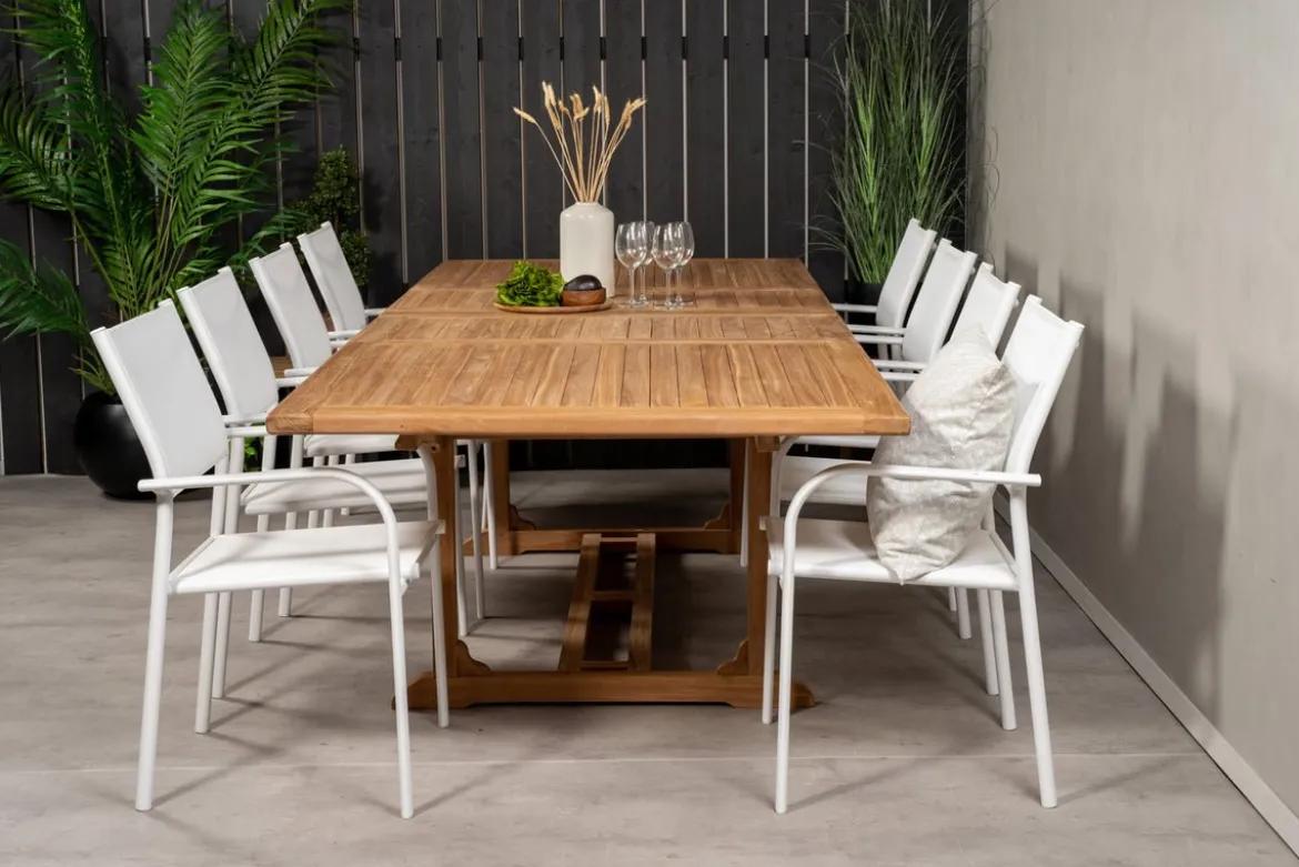 2er Set - Gartenstuhl Marena aus Textilene/Aluminium