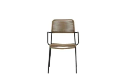 2er Set - Gartenstuhl Marla aus Metall/Polyester