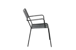 2er Set - Gartenstuhl Marla aus Metall/Polyester