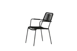 2er Set - Gartenstuhl Marla aus Metall/Polyester