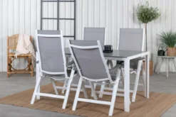 2er Set - Gartenstuhl Montenegro aus Textilene/Aluminium