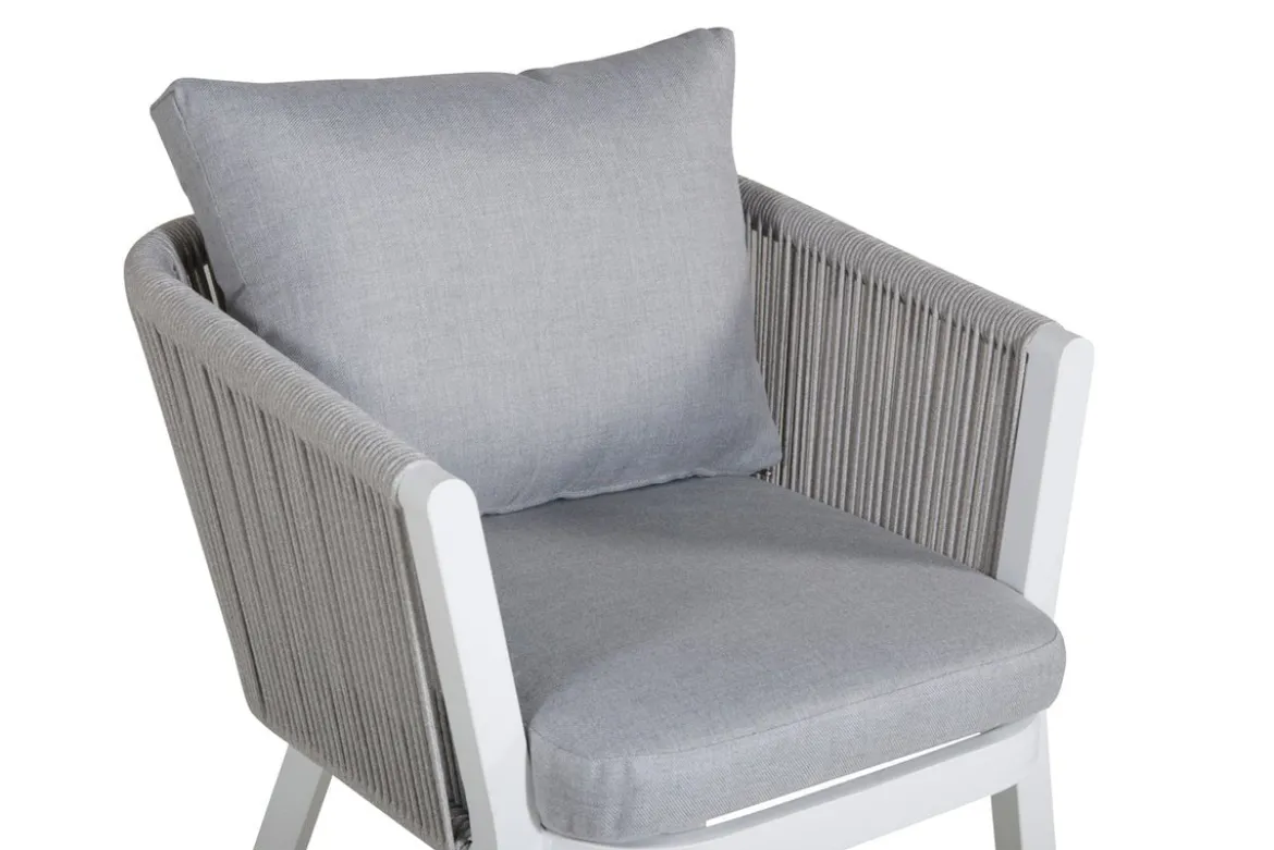 2er Set - Gartenstuhl Myria aus Metall/Polyester