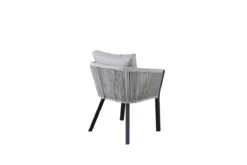 2er Set - Gartenstuhl Myria aus Metall/Polyester
