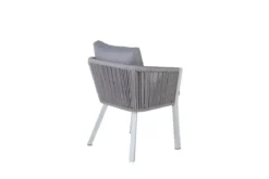 2er Set - Gartenstuhl Myria aus Metall/Polyester