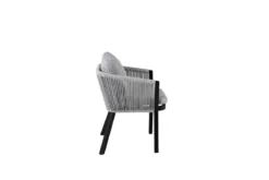2er Set - Gartenstuhl Myria aus Metall/Polyester