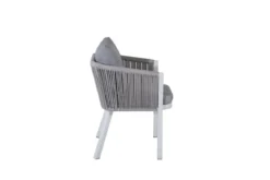2er Set - Gartenstuhl Myria aus Metall/Polyester