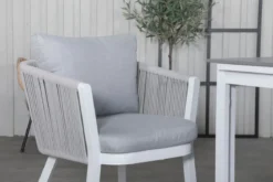 2er Set - Gartenstuhl Myria aus Metall/Polyester