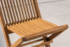 2er Set - Gartenstuhl Nairobi aus Teakholz