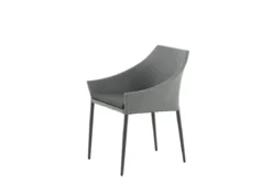 2er Set - Gartenstuhl Sophia aus Aluminium/Polyester