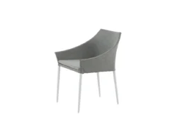 2er Set - Gartenstuhl Sophia aus Aluminium/Polyester