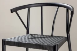 6er Set - Gartenstuhl Tina aus Rattan/Aluminium