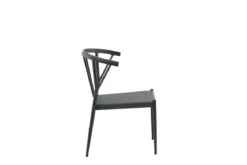 6er Set - Gartenstuhl Tina aus Rattan/Aluminium