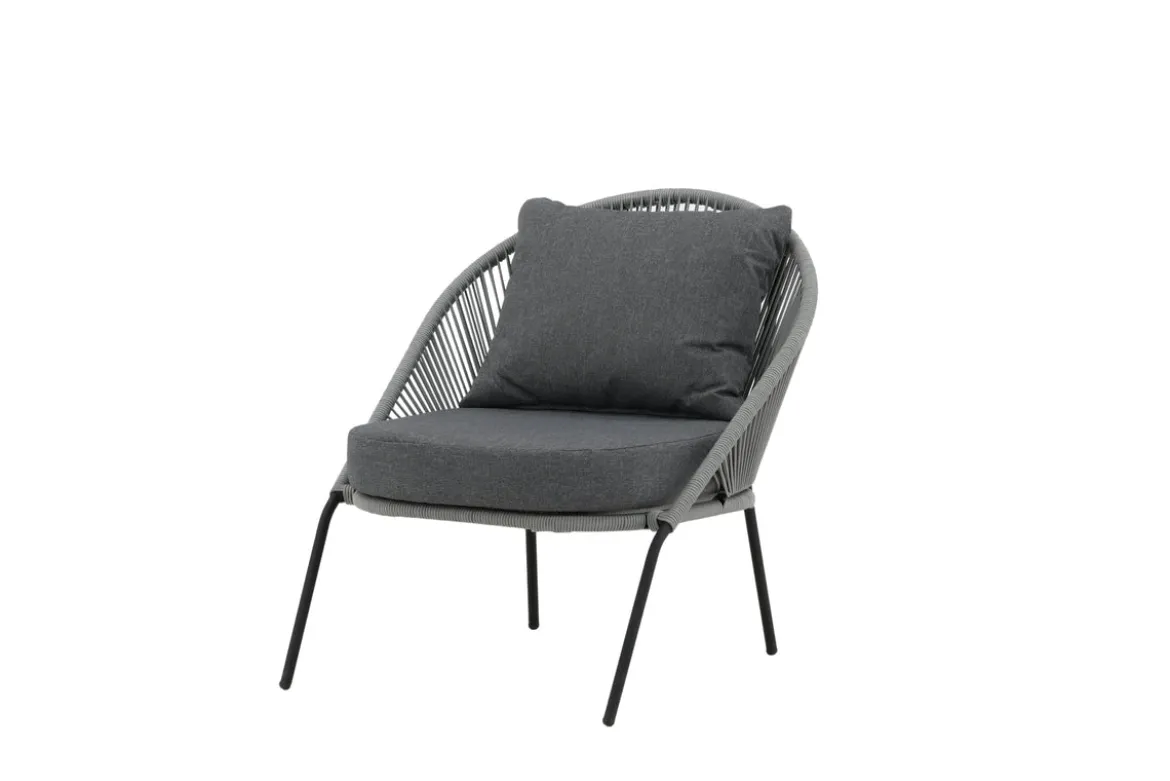 2er Set - Gartenstuhl Vintera aus Metall/Polyester