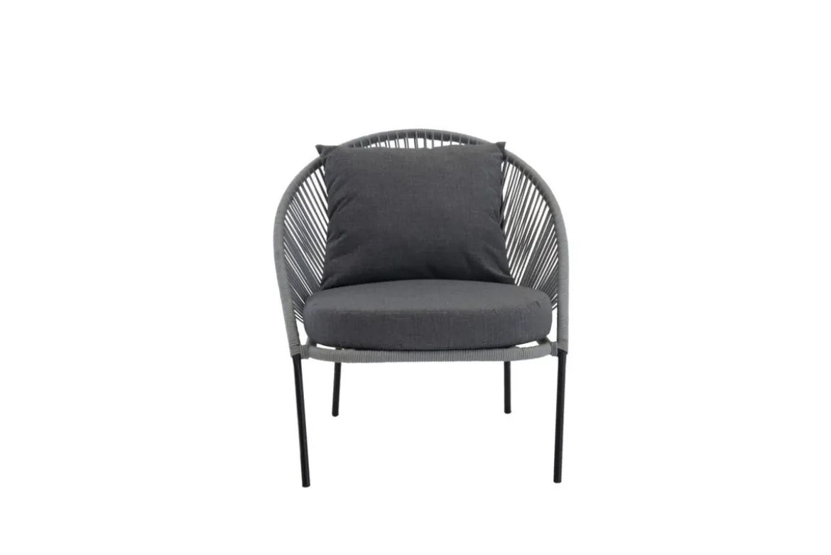 2er Set - Gartenstuhl Vintera aus Metall/Polyester