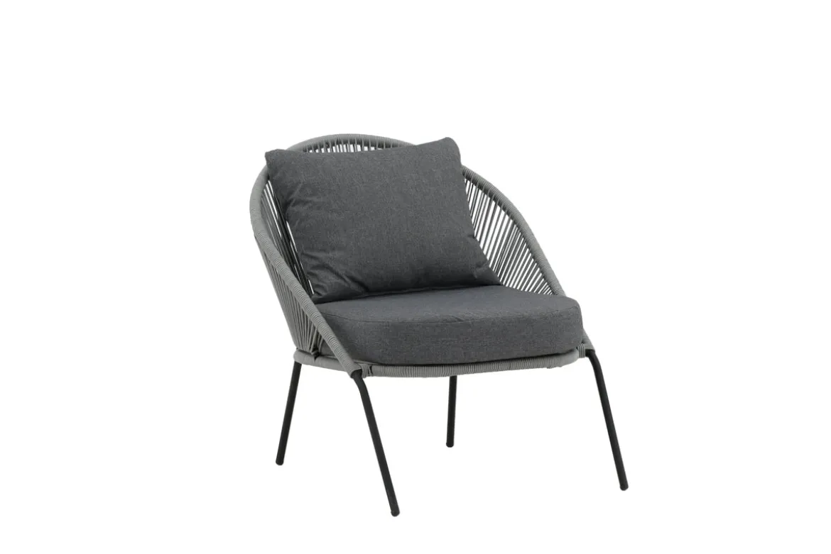2er Set - Gartenstuhl Vintera aus Metall/Polyester