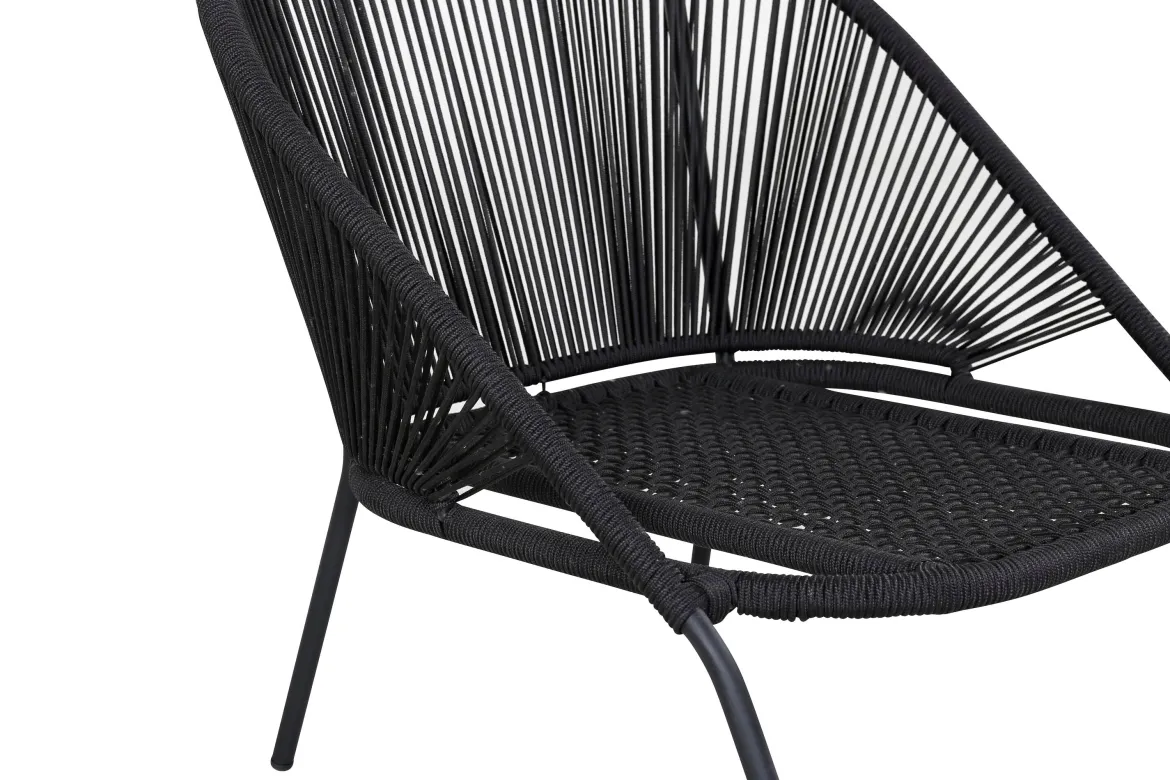 2er Set - Gartenstuhl Vintera aus Metall/Polyester