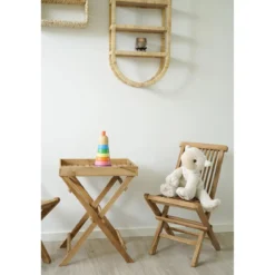 2er Set - Gartenstuhl Voler für Kinder aus Teakholz