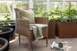 2er Set - Marina Gartenstuhl in Rattanoptik
