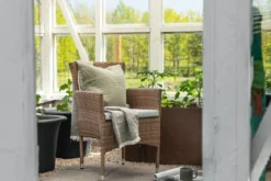2er Set - Marina Gartenstuhl in Rattanoptik